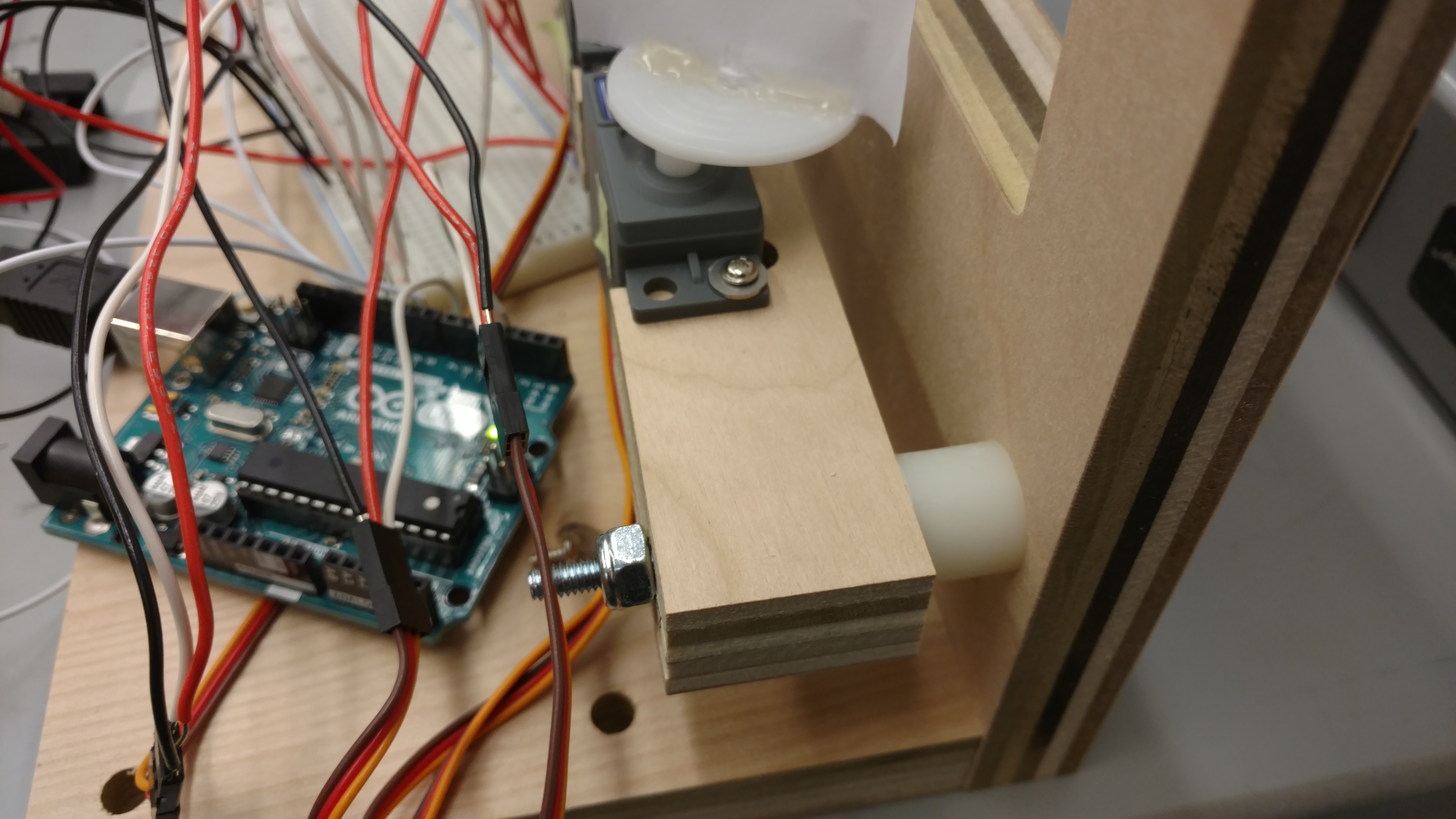 Messy Arduino wiring
