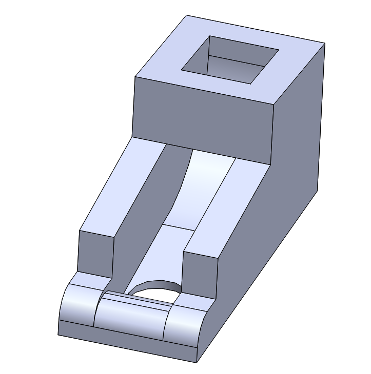 The final ramp design.