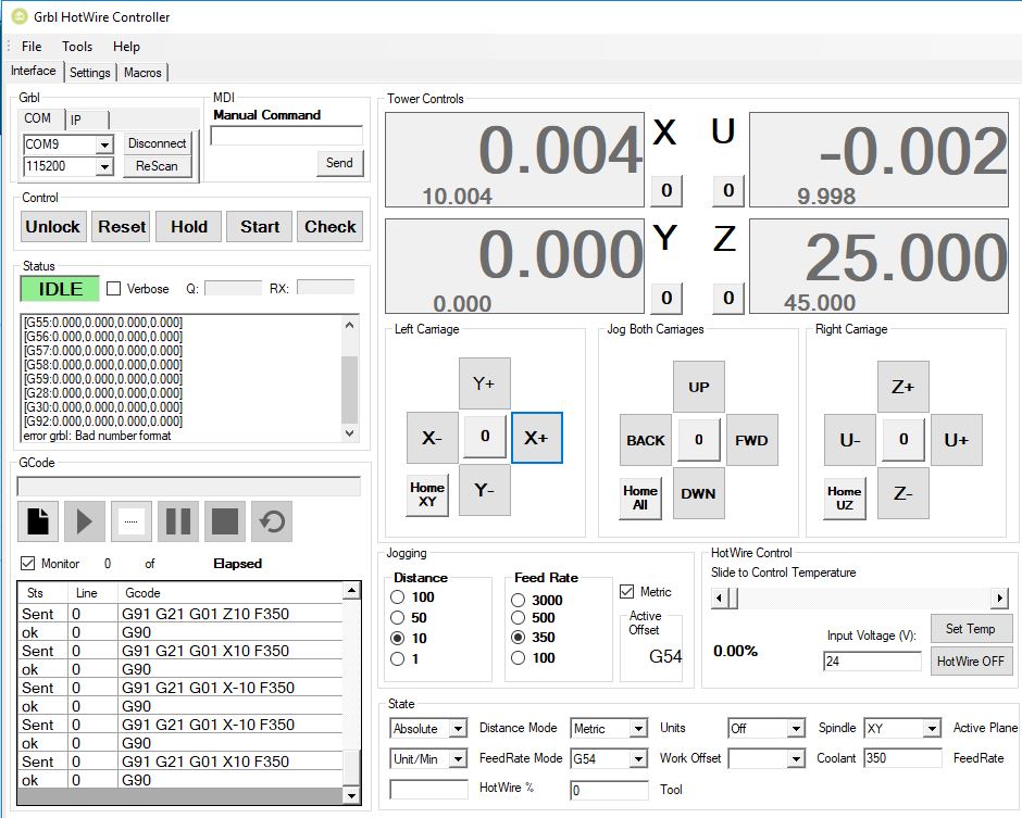 CNC GUI